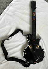 Used, Guitar Hero Xbox 360 Wireless Controller Gibson Les Paul Black Red Octane SPARES for sale  Shipping to South Africa