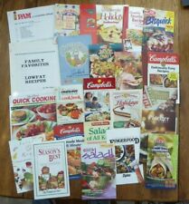 Lot recipe booklets for sale  Meridian