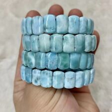 Natural larimar beads for sale  Shipping to Ireland