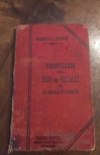 Manuale hoepli 1888 usato  Varano Borghi