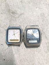 Relógio masculino Casio e Ricoh Anadigi vintage usado para reposição/reparo comprar usado  Enviando para Brazil