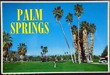 Campo de golfe não identificado em Palm Springs, carrinho de golfe, Palm Springs, CA comprar usado  Enviando para Brazil
