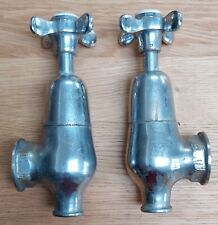 Nickel globe taps for sale  MANCHESTER