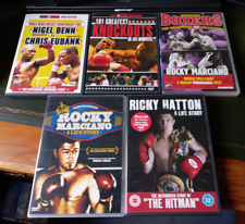 Bundle boxing dvds for sale  PRESTON