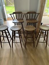 Wooden kitchen stools for sale  SCARBOROUGH
