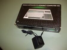 Usado, Computadora compacta Texas Instruments TI 40 CC-40 CC40 6k FUNCIONANDO completa con P/S segunda mano  Embacar hacia Argentina