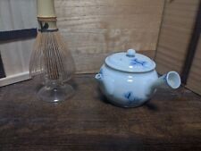 Used, Nabeshima Yaki Sometsuke Blue White  Pine Side Handle Teapot Kyusu for sale  Shipping to South Africa