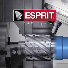 ESPRIT 2020 versão completa para Win (sistema CAM de espectro total para simulação CNC) comprar usado  Enviando para Brazil