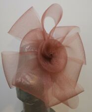 Caramel brown fascinator for sale  Shipping to Ireland