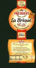 Etiquette fromage carton d'occasion  France