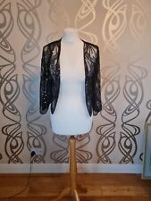 Beautiful black sequined for sale  LEVEN