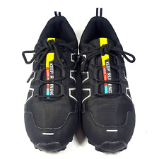 Tênis de caminhada Salomon Speedcross III corrida trilha preto masculino 8 1/4 feminino 9 3/4 comprar usado  Enviando para Brazil