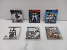 video 6 ps3 games for sale  Colorado Springs