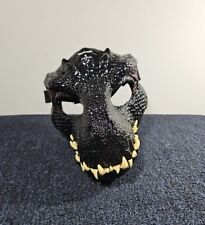 Mattel 2017 Jurassic World Black Indoraptor Dinosaur Mask Working Hinged Jaw for sale  Shipping to South Africa