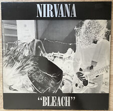 Nirvana bleach 1989 for sale  UK