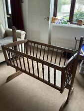 wooden swinging crib for sale  CHELTENHAM