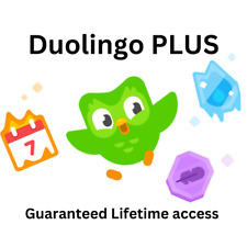 ¡Únete al plan Super Duolingo PLUS! Super Duolingo / Duolingo PLUS+ segunda mano  Embacar hacia Argentina