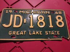 Michigan license plate for sale  Rushville
