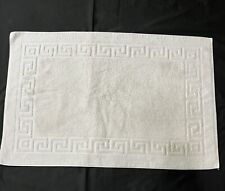White bath mat for sale  Shipping to Ireland