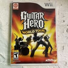Guitar Hero World Tour Nintendo Wii Complete CIB Authentic Tested Works -!, used for sale  Shipping to South Africa