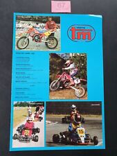Racing motorcycle brochure for sale  GOSPORT