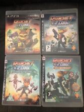 4 jogos originais PS3 videogame Ratchet Clank All 4 One Crack in Time Quest boot comprar usado  Enviando para Brazil