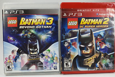 PS3 LEGO Batman 2 DC Superheroes and LEGO Batman 3 Beyond Gotham PlayStation 3 comprar usado  Enviando para Brazil