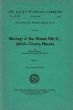 Livros, publicações, boletins, papéis antigos de geologia de Nevada - Sua escolha, usado comprar usado  Enviando para Brazil