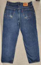 Jeans masculino Levis 550 tamanho 36X30 (real 34X29,5) ajuste relaxado algodão boa cor, usado comprar usado  Enviando para Brazil
