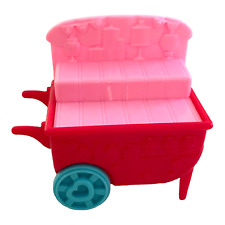 Carro de dulces de comida Shopkins de repuesto punto dulce ruedas rodantes rojo rosa azul segunda mano  Embacar hacia Argentina