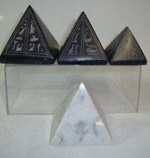 Egyptian pyramid paperweights for sale  ROMFORD