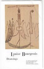 Louise bourgeois livret d'occasion  Paris