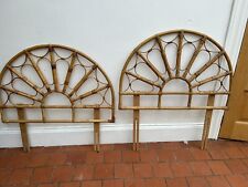 Vintage bamboo headboard for sale  SUTTON