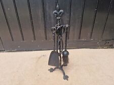 Wrought iron fireside for sale  Shipping to Ireland