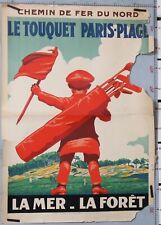 Affiche ancienne courchinoux d'occasion  Paris IX