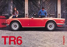 Triumph tr6 red for sale  BURGESS HILL