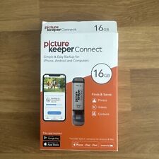Picture Keeper Connect 16 GB Photo Backup Flash Drive Apple Android, used for sale  Shipping to South Africa