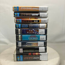 Lote de 9 CDs de audiolivros Star Wars BOT e Midwest ex-biblioteca Outcast Jedi Force comprar usado  Enviando para Brazil