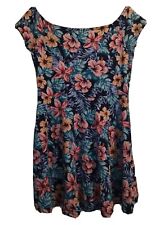 Ladies blue floral for sale  TORQUAY