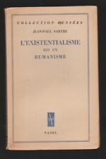 Existentialisme humanisme jean d'occasion  Sablé-sur-Sarthe