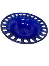 Large blue bowl for sale  Waterford