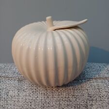 Pottery cream apple for sale  SWINDON