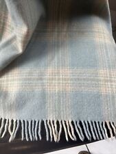 Xadrez de lã vintage Highland feito na Escócia! Cobertor afegão com franja 36 X comprar usado  Enviando para Brazil