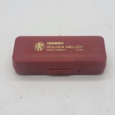  Hohner Golden Melody Harmonica A Key W/ Case 542/20D Hand Made In Germany for sale  Shipping to South Africa