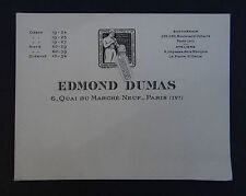 Business card edmond d'occasion  Expédié en Belgium