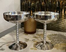 Pair silverplate champagne for sale  Pahrump