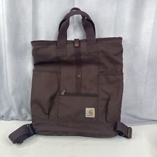 Carhartt Wine Legacy Hybrid Convertible Backpack Laptop Tote Shoulder Bag NICE, used for sale  Shipping to South Africa