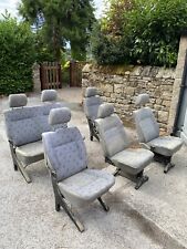Used, VW T4 Transporter /  Caravelle Rear Seats X 6 for sale  MATLOCK