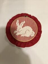 Bunny embroidery hoop for sale  Decatur