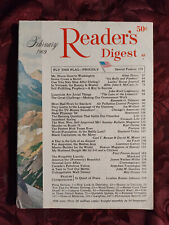 Readers digest february for sale  Pensacola